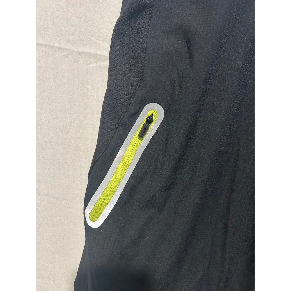 Reebok Mens Black Athletic Training Shorts Elastic Logo Waistband 3XL REH223SH35